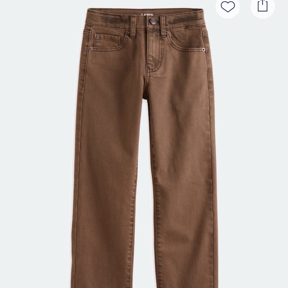 Lazer Ultra Flex 5 Pkt Straight Knit Denim - Size 6